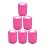Baisunt 6 Pack 3 Inches Cohesive Bandage Self Adhesive Wrap Elastic Self Adherent Vet Wrap Breathable Self Stick Tape for Wrist, Ankle, Sports, Tatoo Wrap(5 Yards, Pink)