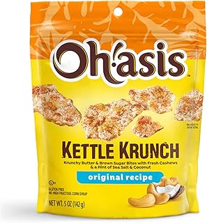 Anastasia Coconut Cashew Crunch & Dark Chocolate Coco bites 5oz, 1 Pack (Coconut Cashew, Original Recipe)
