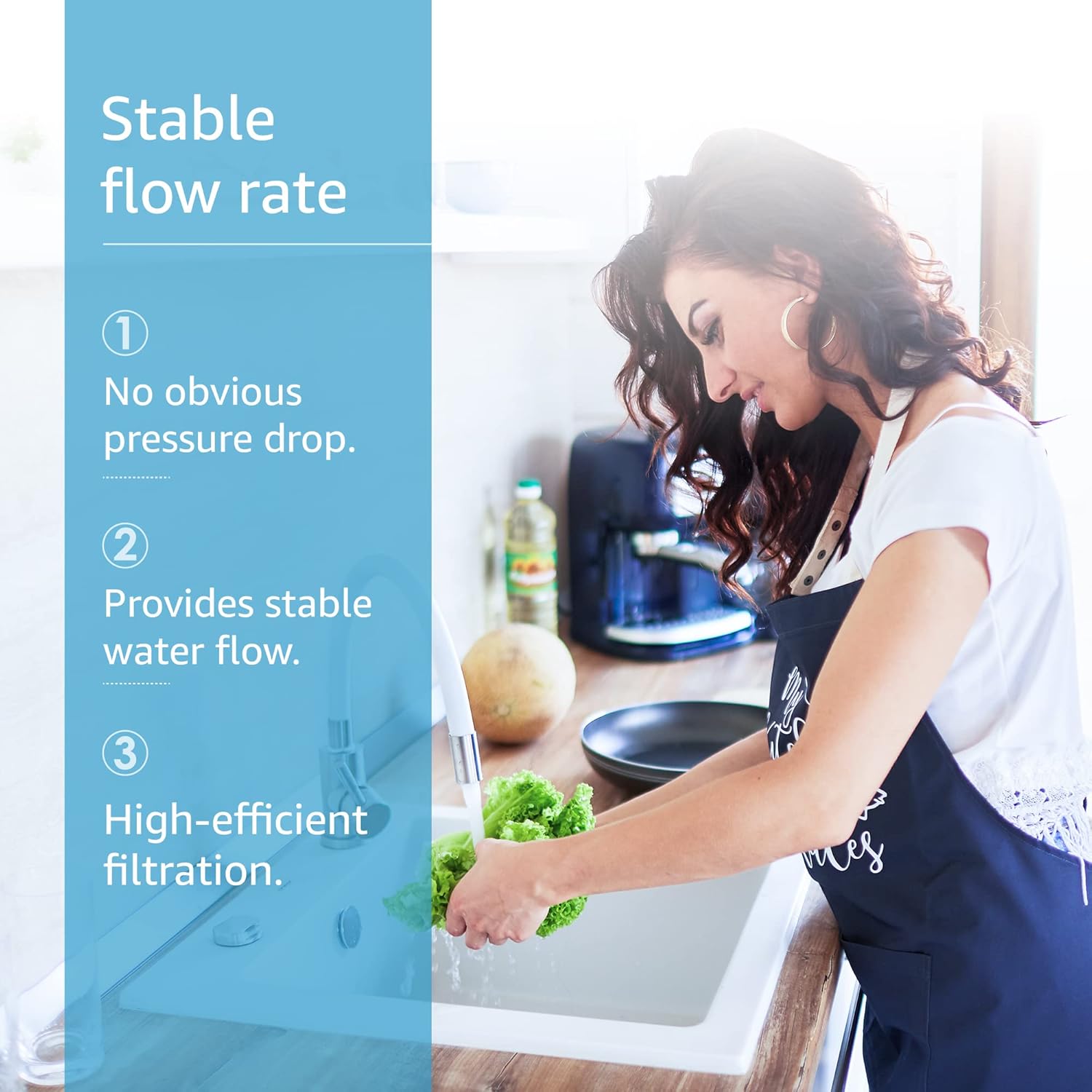 80% Off Discount AQUA CREST F-2000 Under Sink Water Filter, Model No.WF03-F2, Replacement for F-2000 & F-2000s, F-1000 & F-1000S Filtration System and AquaPure AP Easy C-Complete, Pack of 3