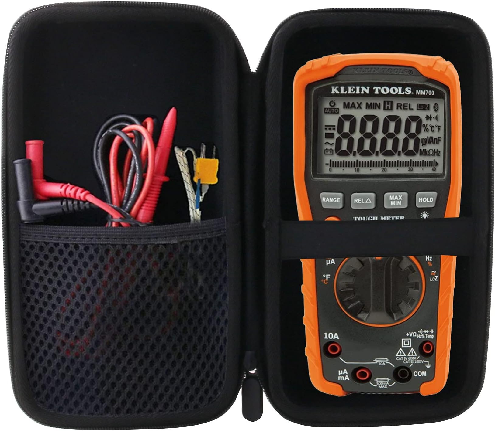 WERJIA Hard Carrying Case for Klein Tools MM600/MM700 Multimeter