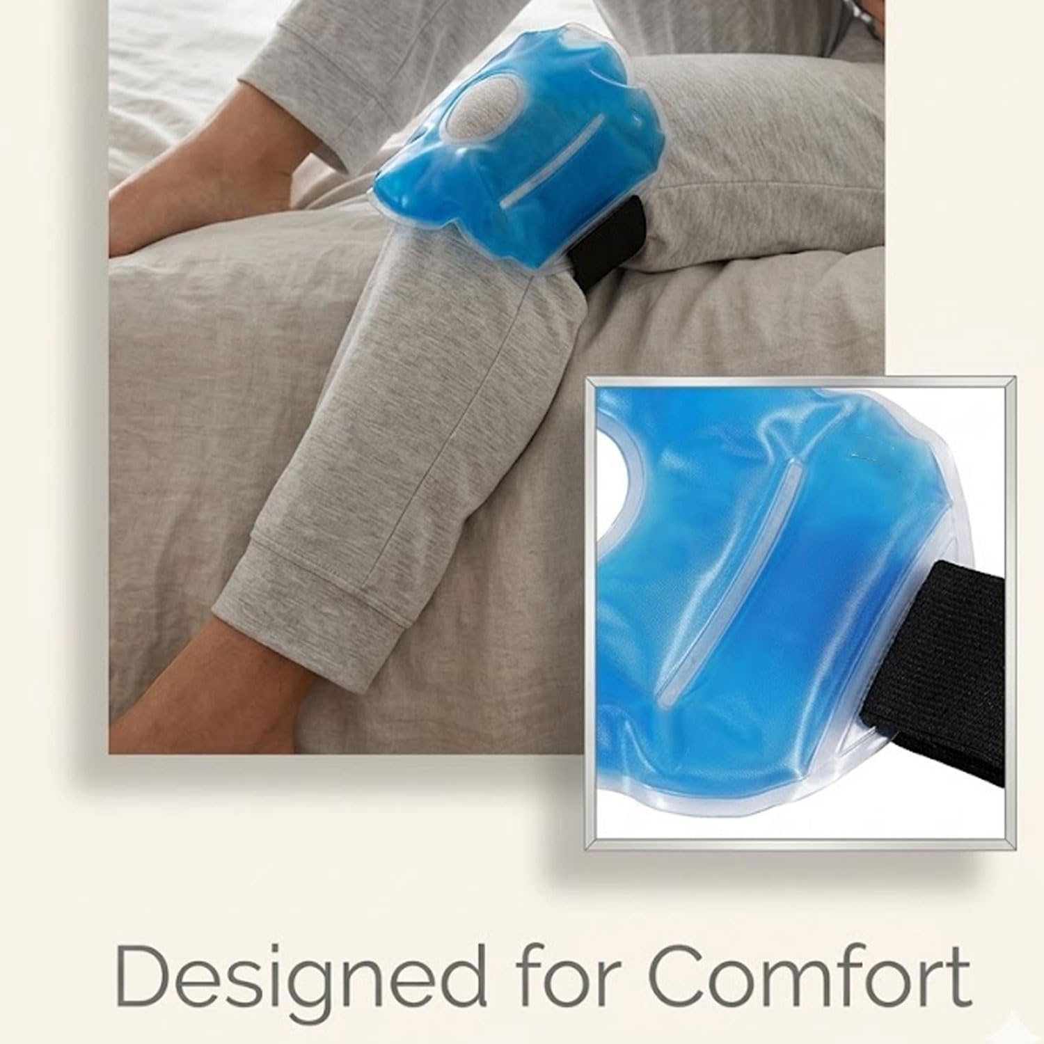 SIGNAMIO Knee Ice Cold Gel Pack for Pain Relief 4