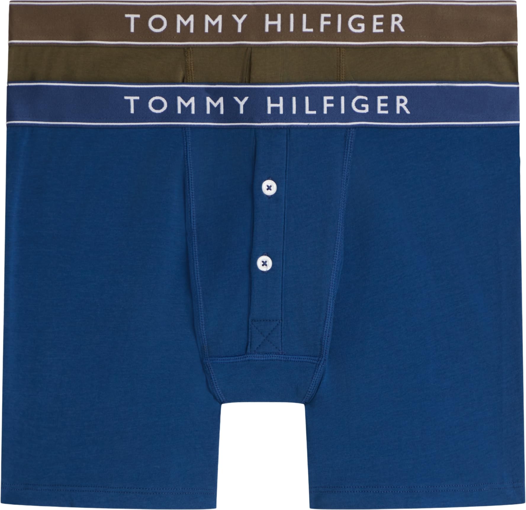Tommy Hilfiger 2p Button Fly Boxer Um0um03879 Calzoncillos Tipo bóxer Hombre (Pack de 2) en oferta en Amazon