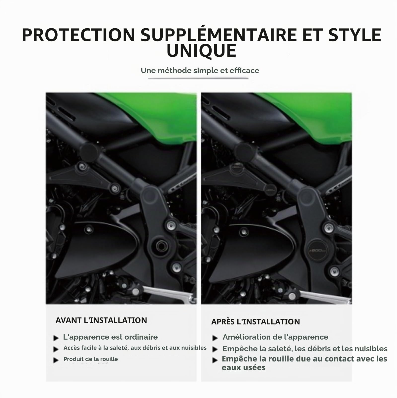 BEUTEE Accessoires de Moto Embouts de Cadre Bouchons de Couvercle de Trou de Cadre Bouchon décoratif Compatible avec Z900RS Z 900 RS SE Cafe 2017-2022 (Color : Z900RS)