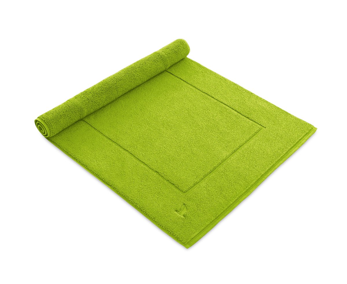 möve New Essential Badteppich 60 x 60 cm aus 100% Baumwolle, apple