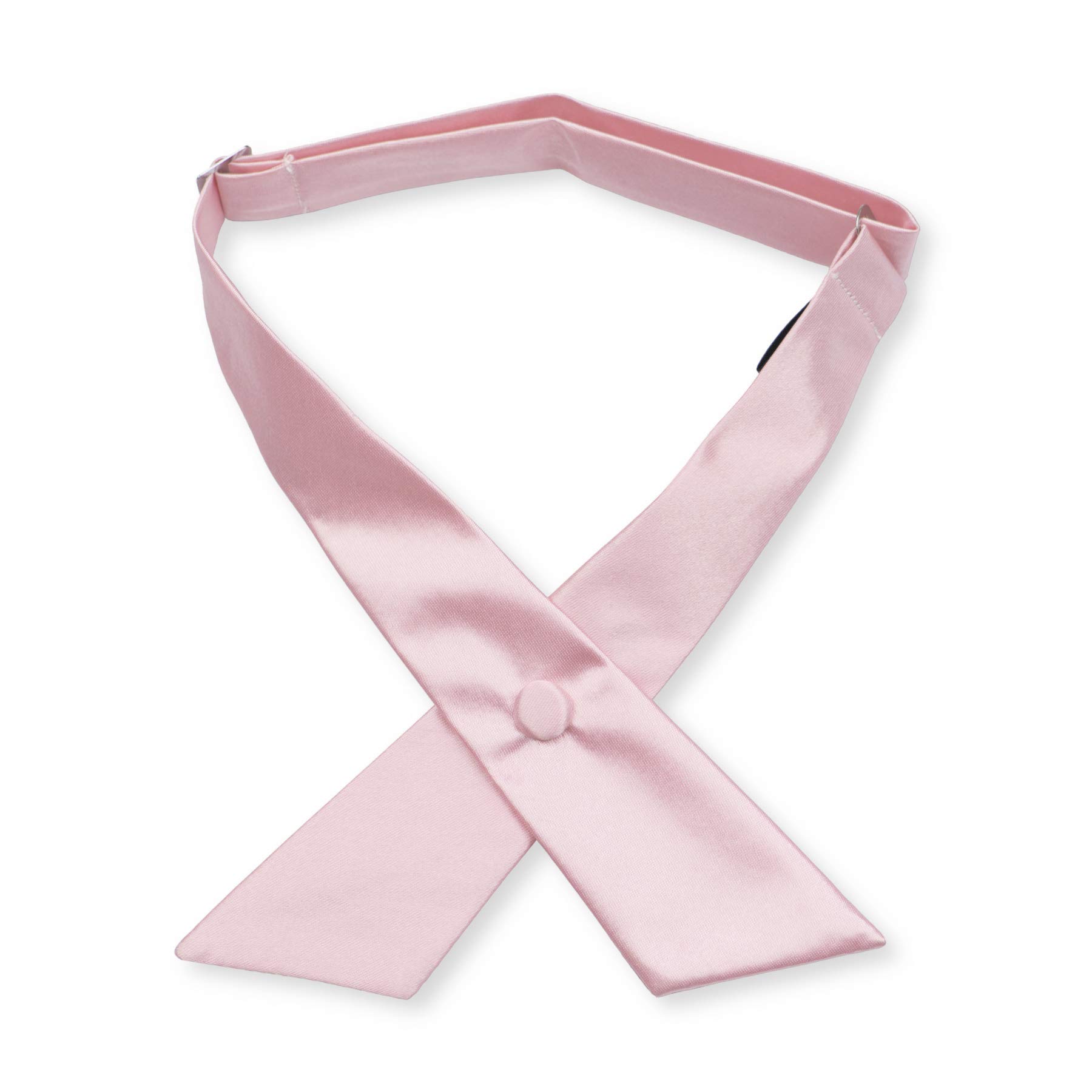 Women's or Men's Crossover Neck Tie Solid Color Continental Tie