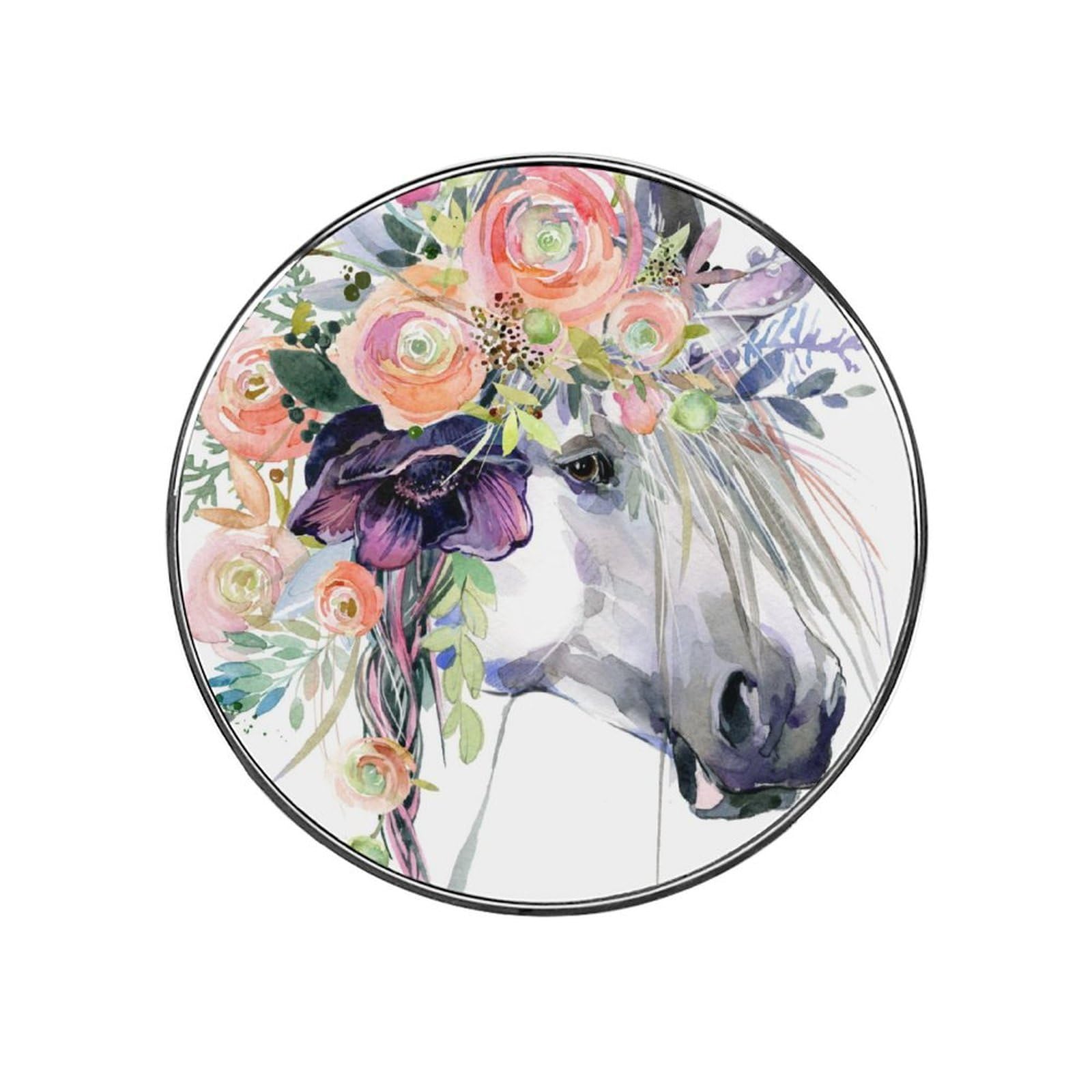 White Unicorns Magnets For Fridge Kitchen Decoration For Refrigerators Whiteboards