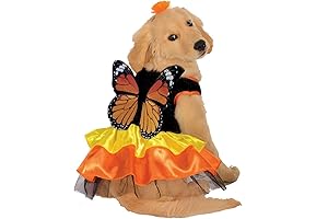 Rubie's Monarch Butterfly Pet Costume for Medium Breed Dogs