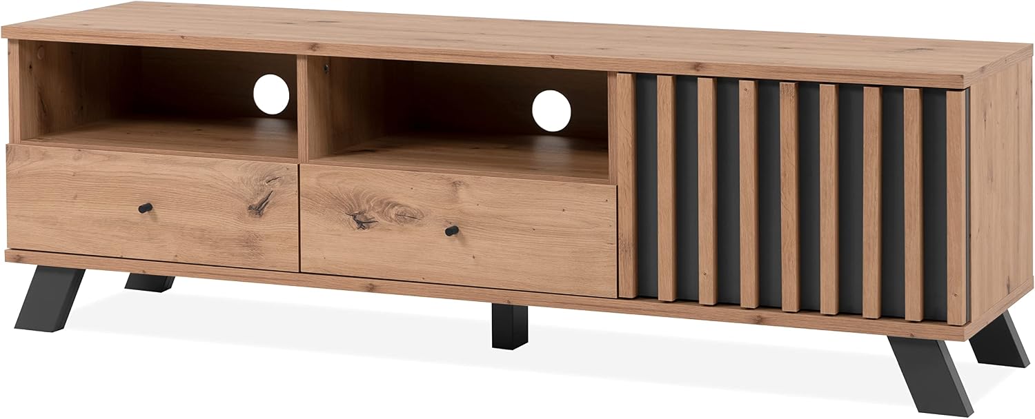 Cassettiera Calicosy Deine Tante Emma In Rovere Artisan - 4 Cassetti E