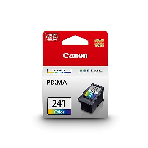Canon CL-241 Genuine Color Ink Cartridge, Compatible with MG2120/3120/4120, MX512/432/472/372/392/522/532/452, MG2220/3220/4220/3520/3620, TS5120 - Cartridge
