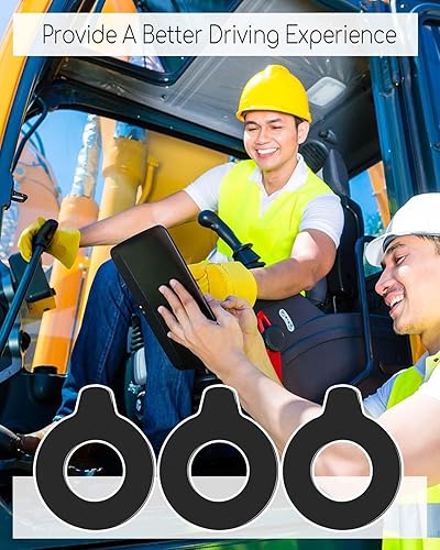 Miniatura 6 de Kit de 8 puntas de cubo de 1.57 pulgadas para excavadora Cat Kubota Takeuchi Komatsu y minicargadora, alta elasticidad y resistencia a las grietas,