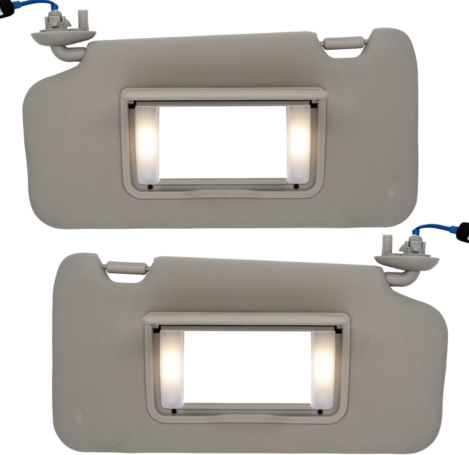 Driver Left Side Sun Visor Fits for 2016-2022 Honda HRV Without Light