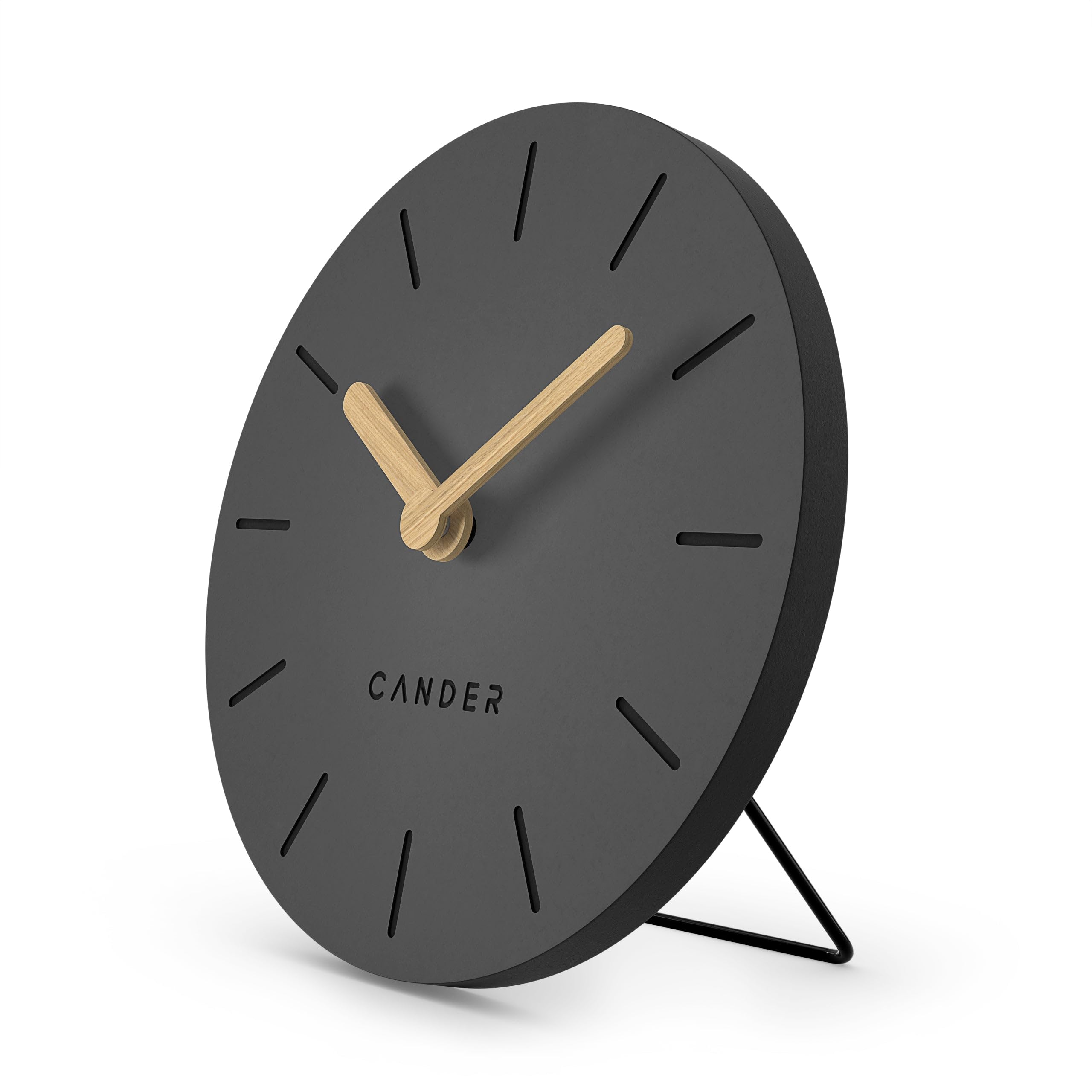 Cander Berlin NU 8035 Wanduhr Holz 35 c Holzuhr lautlos