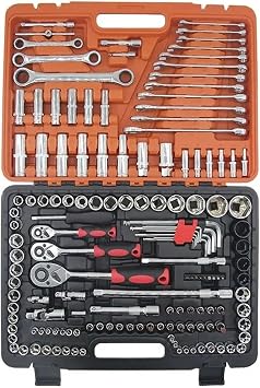 Ratchet kit 150Pcs Mechanic Combination Tools Mechanic Wrench