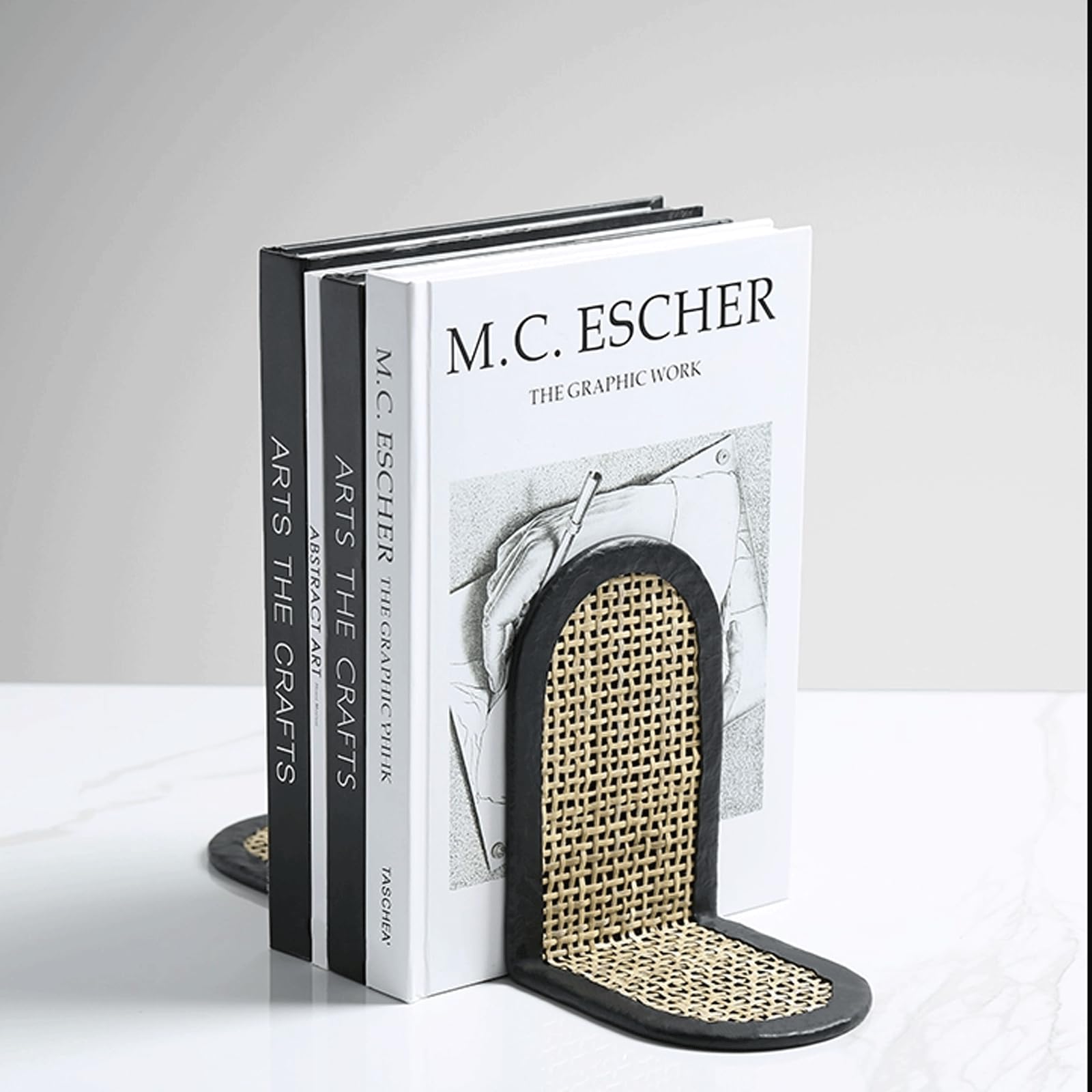 Reggilibri Reggilibri in metallo per libri pesanti Porta libri da scrivania per scaffali Organizzatore di libri per scrivania Adatto per l'uso domestico in ufficio
