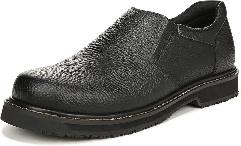 Dr. Scholl's Shoes Men's Winder II Slip Resistant Work Loafer