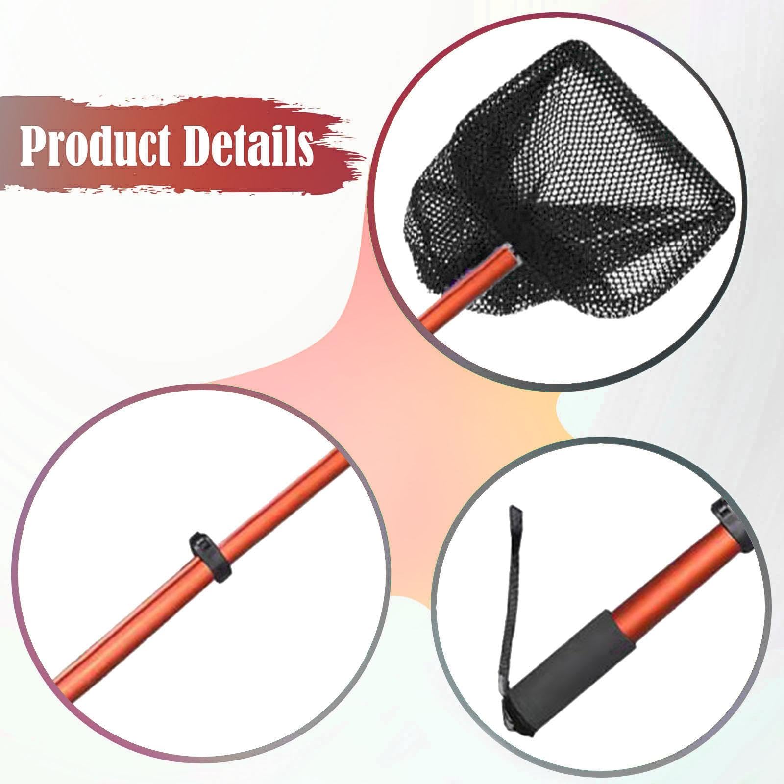 Recogedor de Pelotas de Tenis de Mesa con Red telescópica, práctico contenedor para Recoger y almacenar Pelotas de Pong.