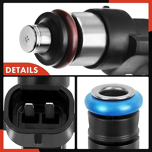 Miniatura 7 de A-Premium 6 inyectores de combustible compatibles con Nissan Murano 2004-2007, 350Z 2005-2006 e Infiniti G35 2004-2007, M35 2006-2008, FX35