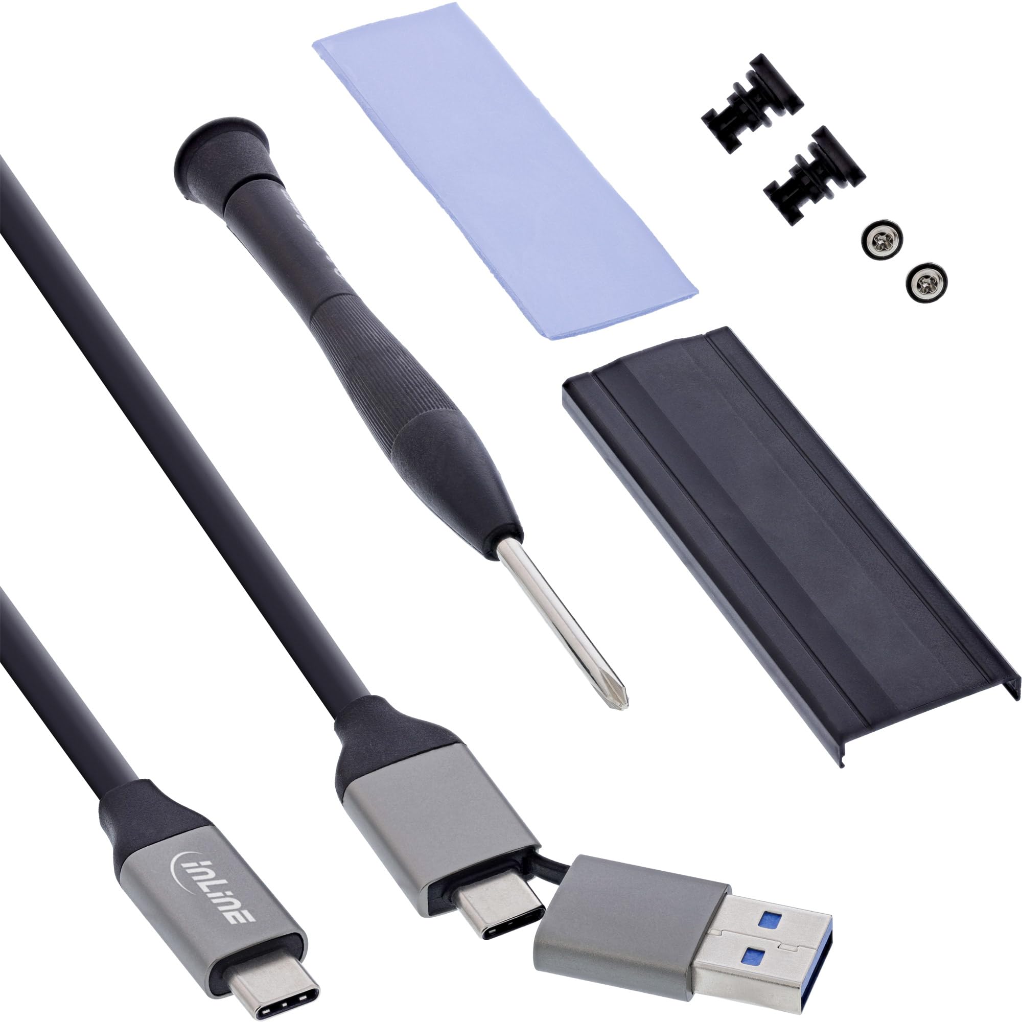 Iine® USB3.2 Gen.2 USB-C naar M.2 SSD | - Elektronica koop je Iine® USB3.2 Gen.2 USB-C naar M.2 SSD | - Elektronica koop je