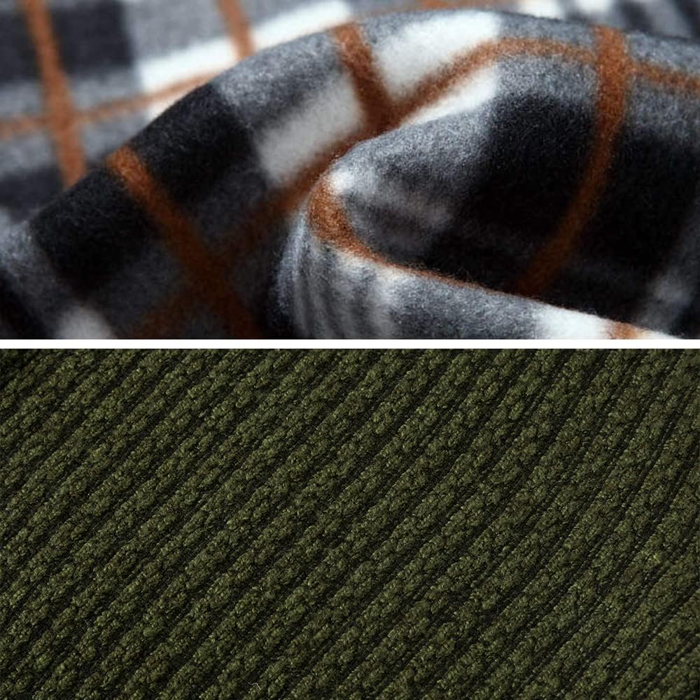 Msmsse Men's Cardigan Sweaters Full Zip Knitted Sweater for Men - Image 7