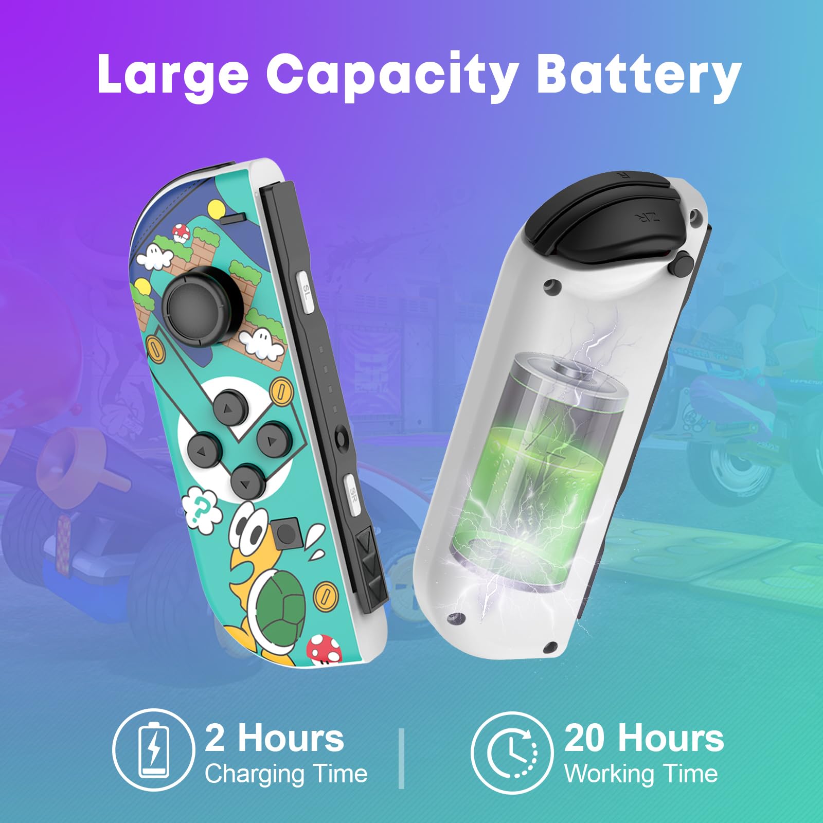 Joy-con Controllers Wiv77 Joycons For Nintendo Switch Controller