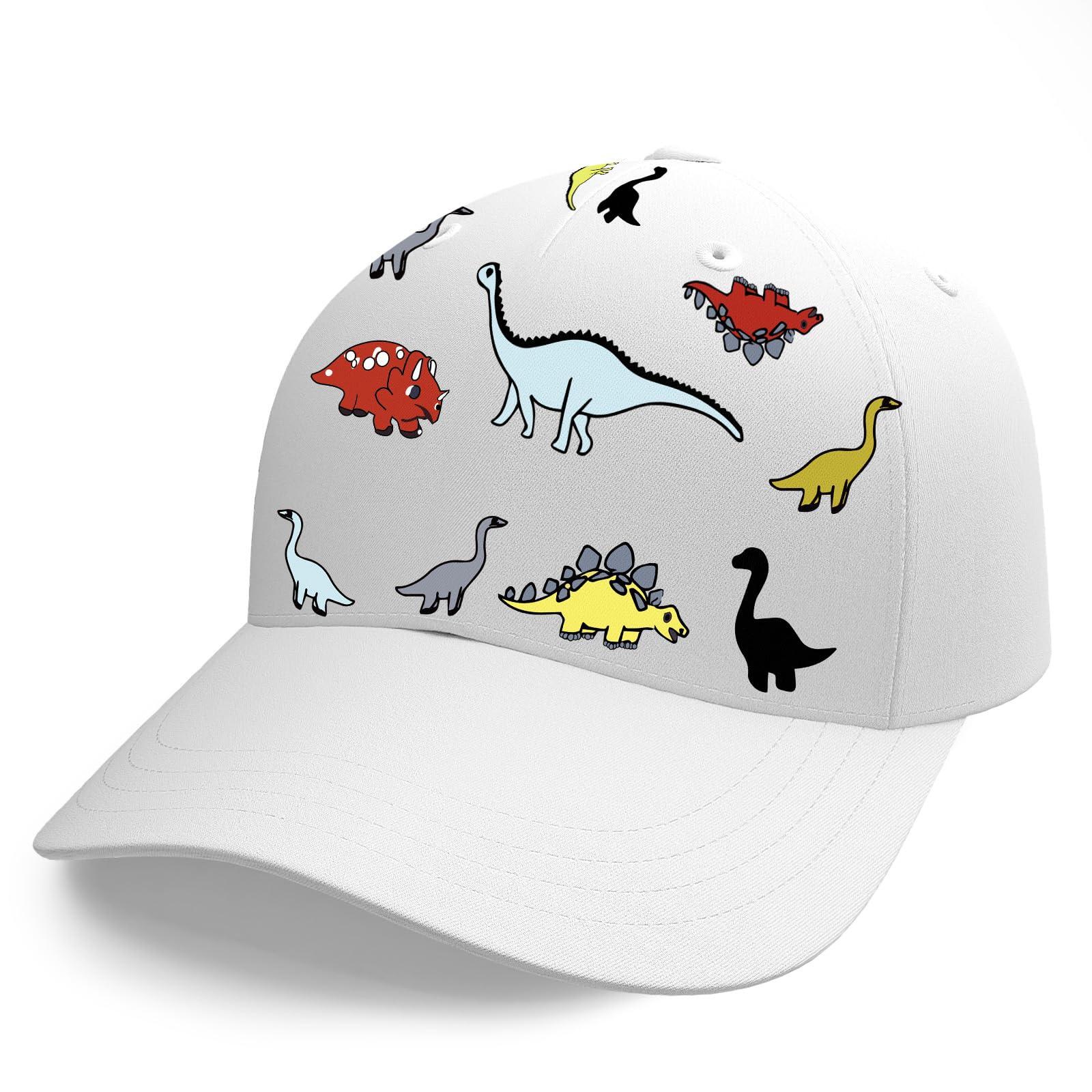 Supaico Toddler Baseball Hat Embroidered Baseball Cap Kids Washed Hats Adjustable Cute Caps for Boys Girls Age 3-14