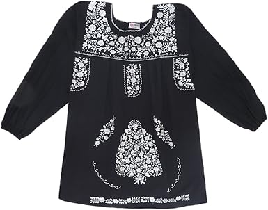 mexican long sleeve dress