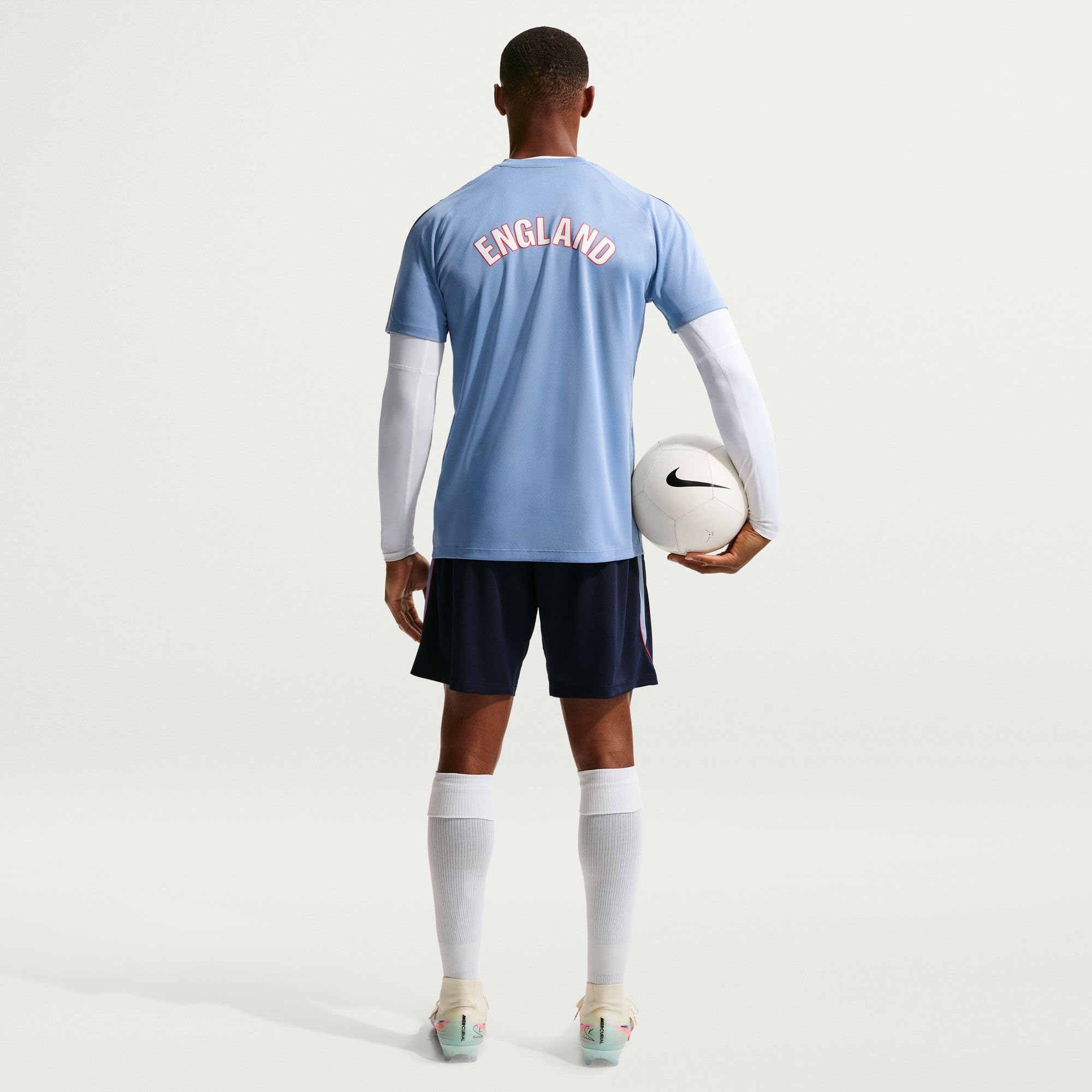 Nike England Strike Nike Football Dri-Fit Kurzarmshirt für Herren Maglietta a Maniche Corte Uomo