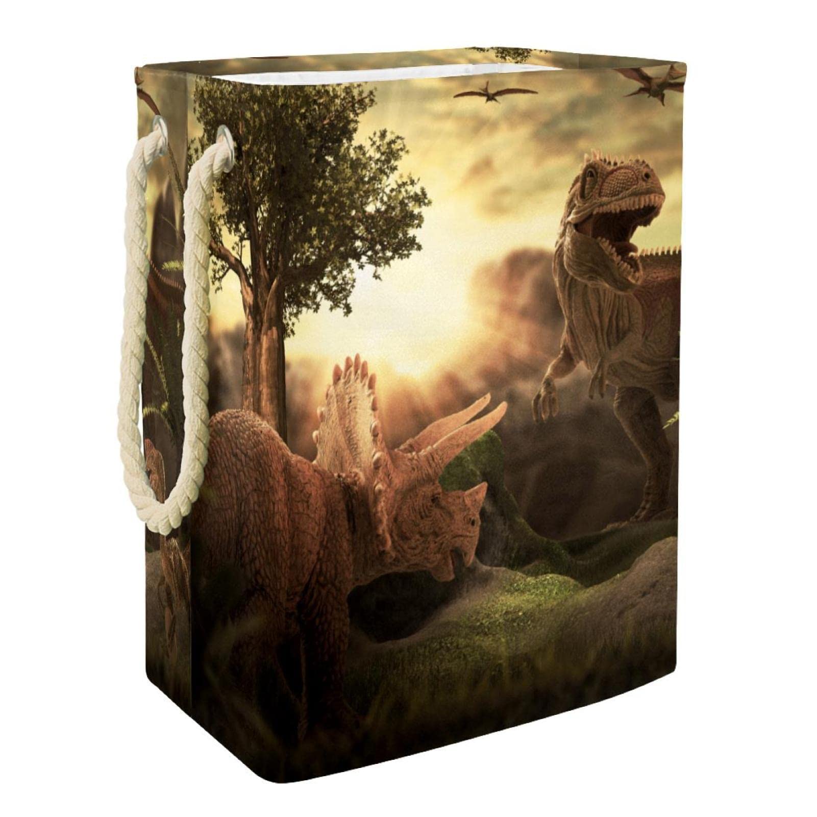 Illustrazione dell'acquerello di dinosauro per bambini | Vettore Premium