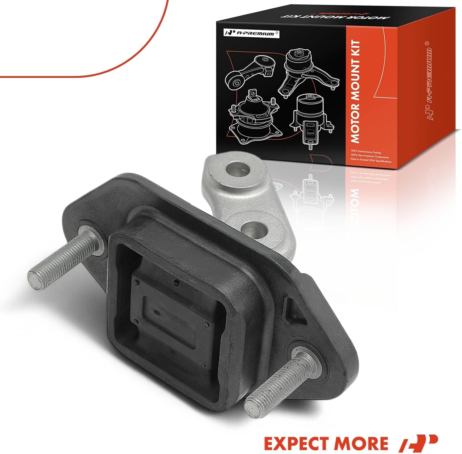 A-Premium Lower Transmission Mount Compatible with Acura TLX 2015 2016 2017 2018 2019 2020, 2.4L, Automatic Transmission