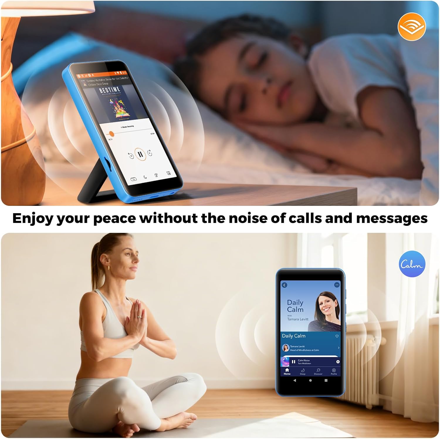 160GB innioasis G5 MP3 Player with Bluetooth and WiFi, MP3 Player with Spotify, Spotify Kids, Pandora, Play Store, Parental Manager App, Calm, 4" HD Full Touch Screen MP4 Music Player for Kids (Blue) - Image 8