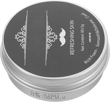 Friendly Soap Peppermint and Poppy Seed Shaving Bar