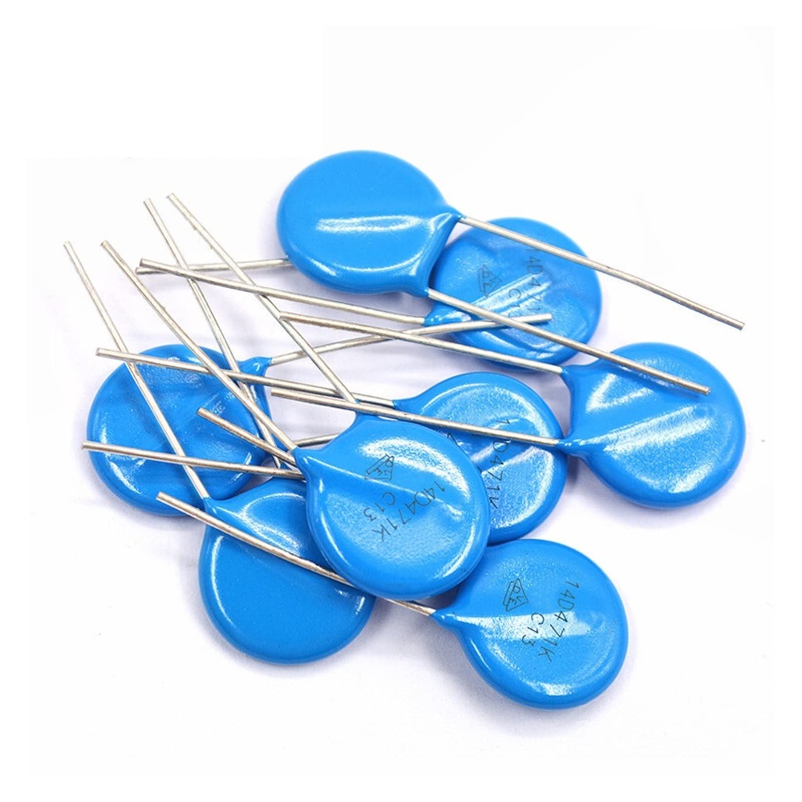 10Pcs Varistor 14D431K 430V Piezoresistor 14D431 14D471K 14D151K 14D561K 14D681K 14D271K 14D391K 14D511K 14D621K 14D470K 14D821K(14D621K)
