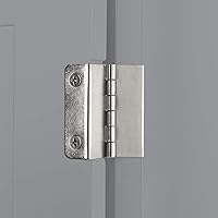 Vista 8 de RiverRidge - Somerset - Gabinete de almacenamiento de baño de dos puertas, color gris, Set 1