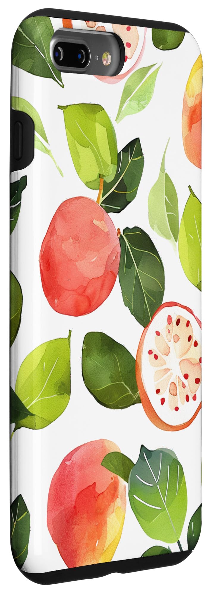 iPhone 7 Plus/8 Plus Vintage Guava Pattern Art Case - Image 3