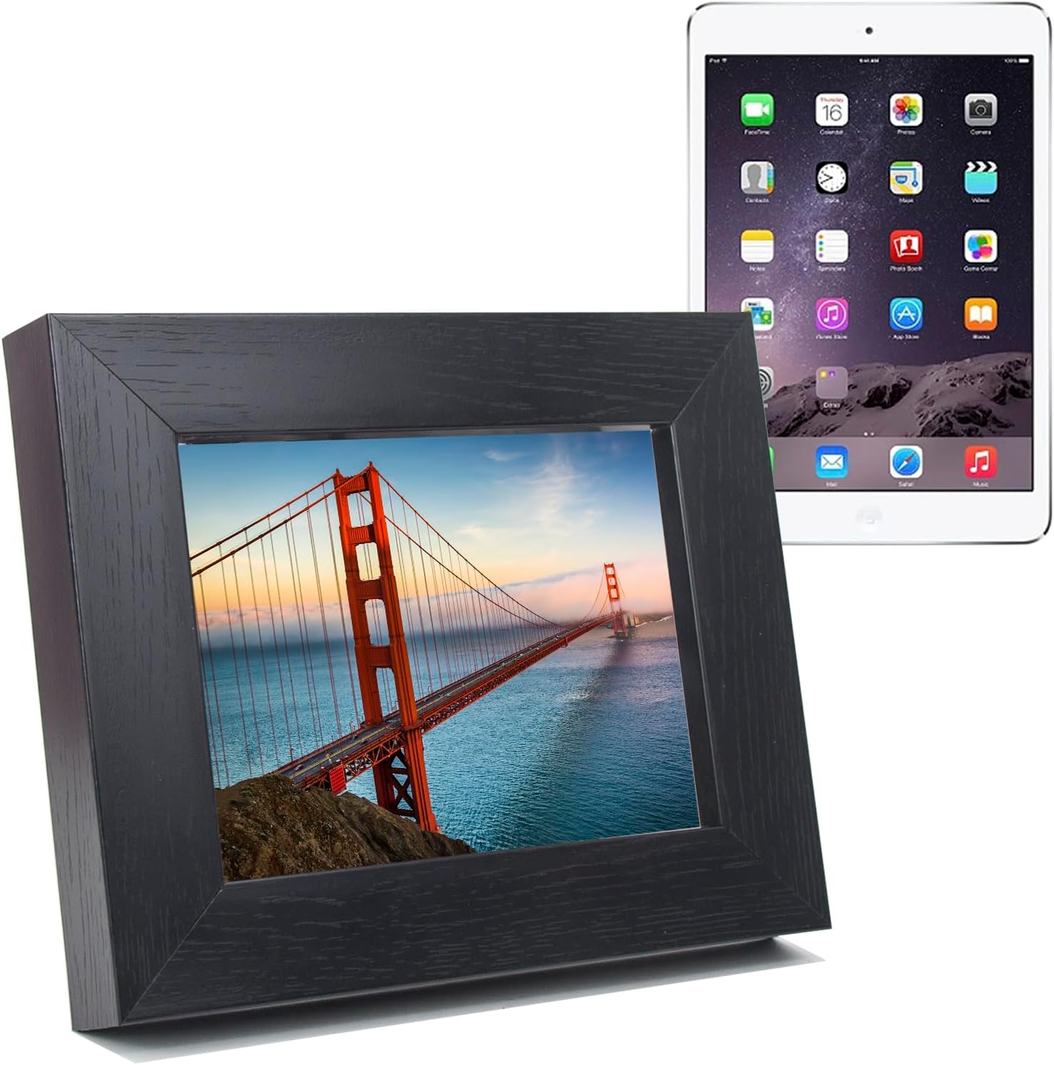 iPad Mini Picture Frame, iPad Holder, Turn The iPad Mini