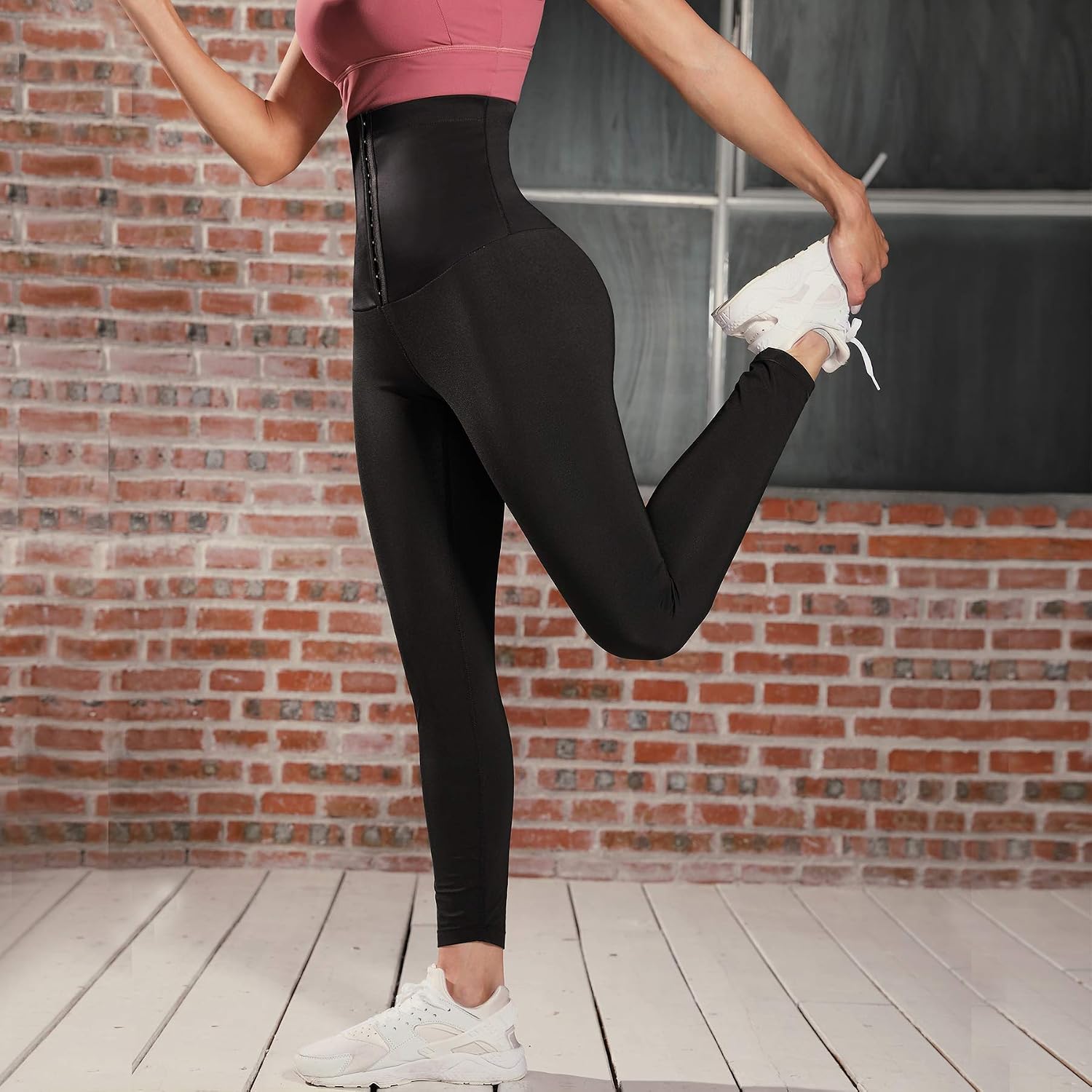Sports \u0026 Fitness KUMAYES Sauna Leggings 
