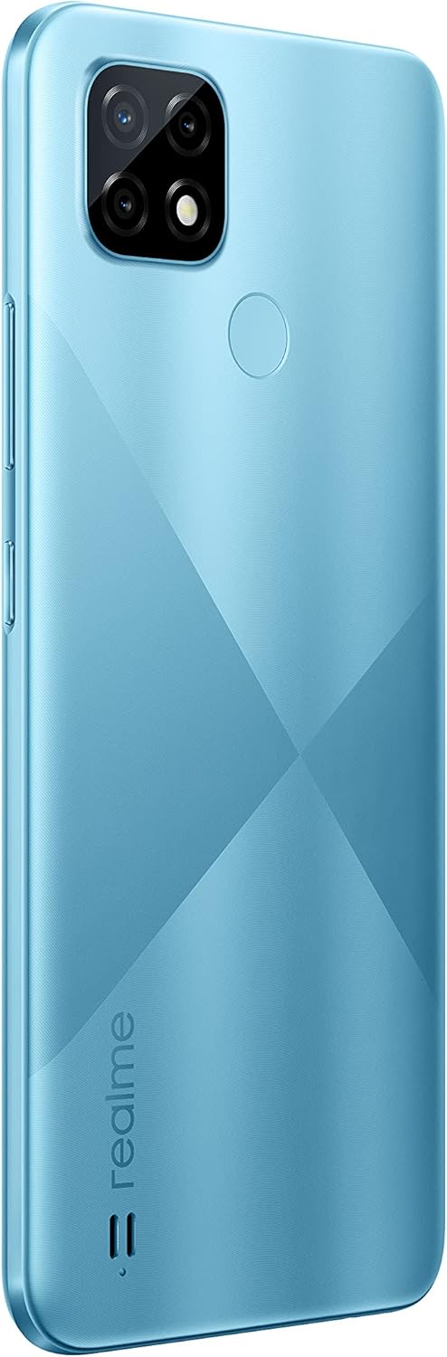Realme C21 4G Dual SIM 32GB ROM + 3GB RAM (GSM Only | No CDMA) Factory Unlocked 4G/LTE Smartphone (Cross Blue)-International Version