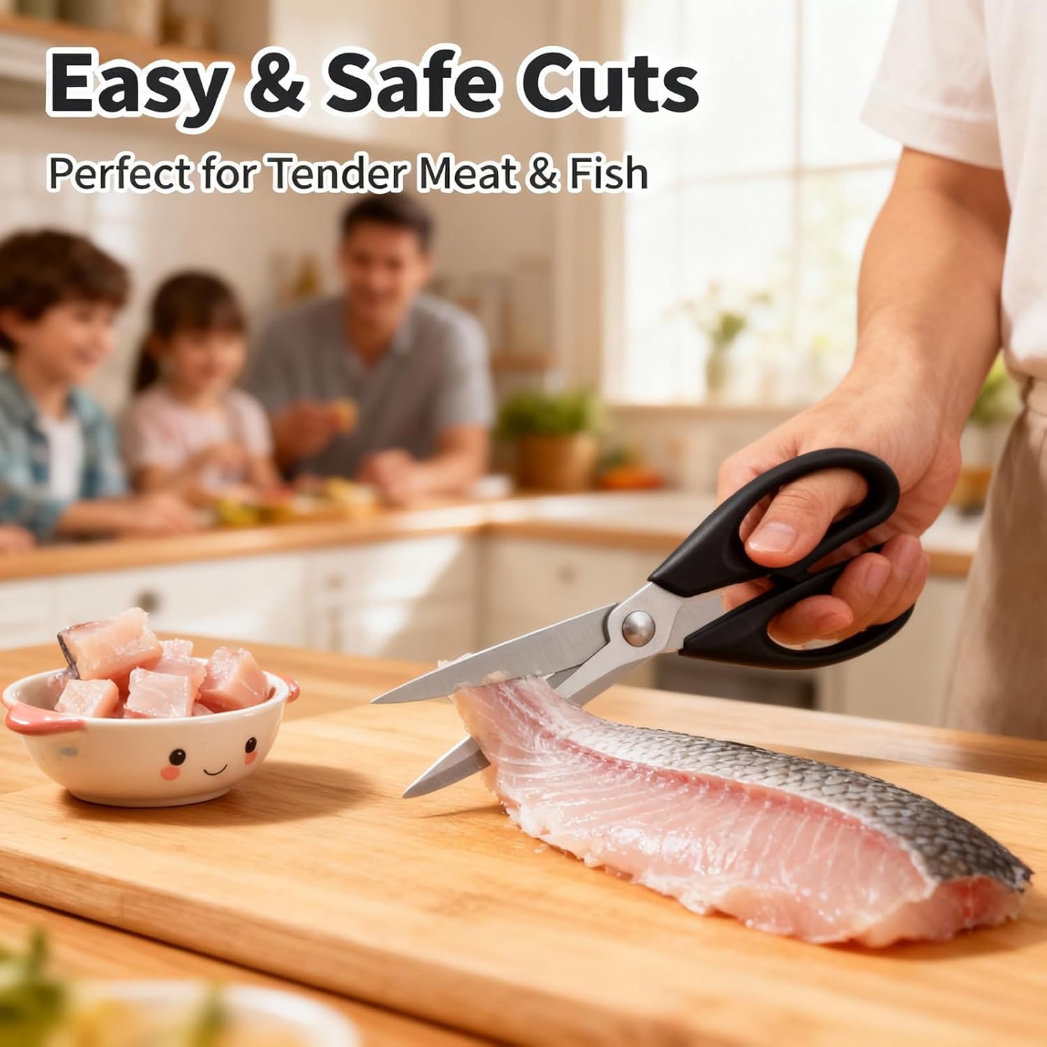 Multipose Kitchen Shears, Profal Heavy-Duty Scissors, Dishwasher
