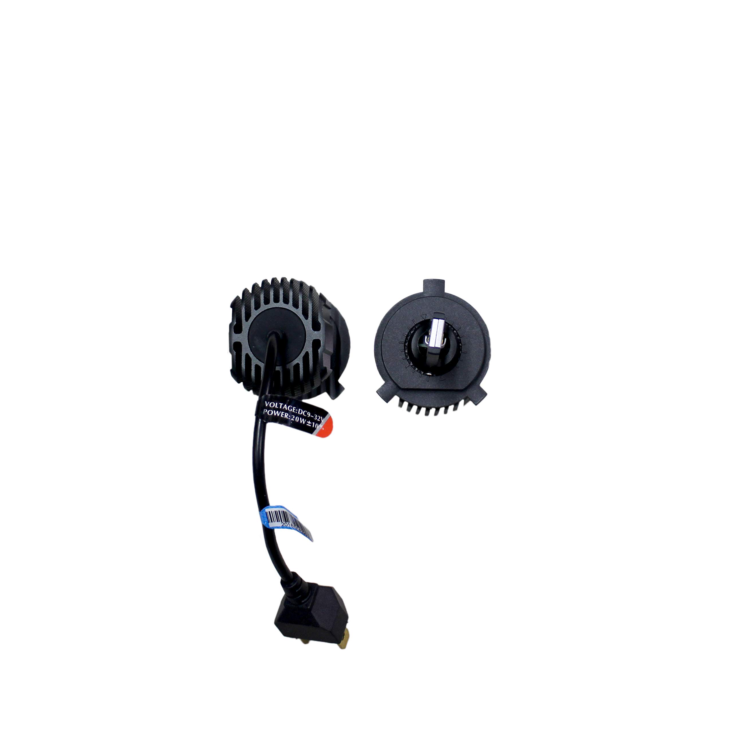 Amazon | 2色切替 LEDヘッドライト H4 Hi/Lo Lo：6000K（ホワイト）Hi