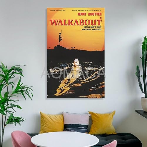 Miniatura 6 de Póster de película Walkabout 2 lienzos, pintura de pared, póster para dormitorio, sala de estar, decoración de 12 x 18 pulgadas (11.8 x 17.7 in)