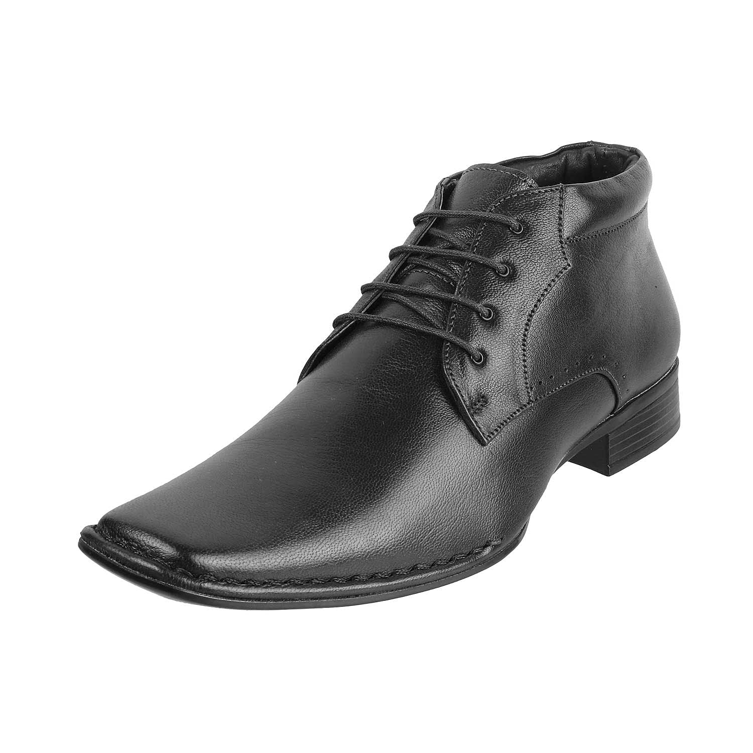 Mochi Mens Leather Black Lace-up Shoes (Size (7 UK (41 EU)) (B096W485CB) Amazon Price History, Amazon Price Tracker