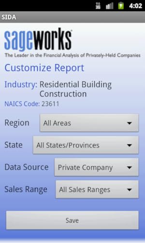Sageworks Industry Data