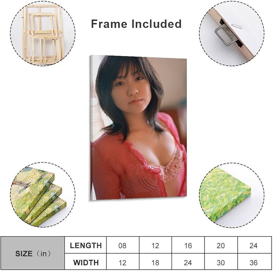 Amazon.co.jp: 壁飾り池脇千鶴ポスターかわいいビキニセクシー 印刷