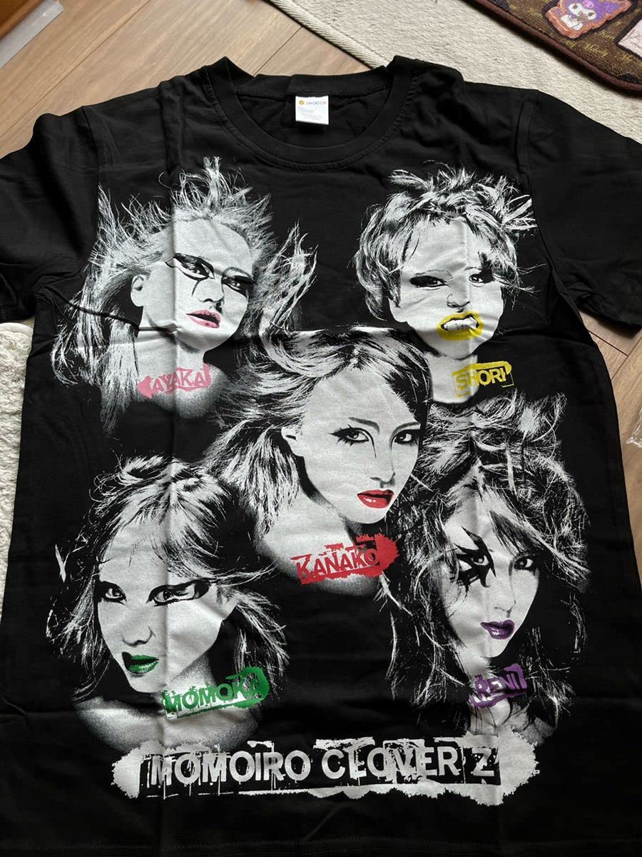 ももクロ6人サイン入りTシャツ/ももいろクローバー/アイドルTシャツ