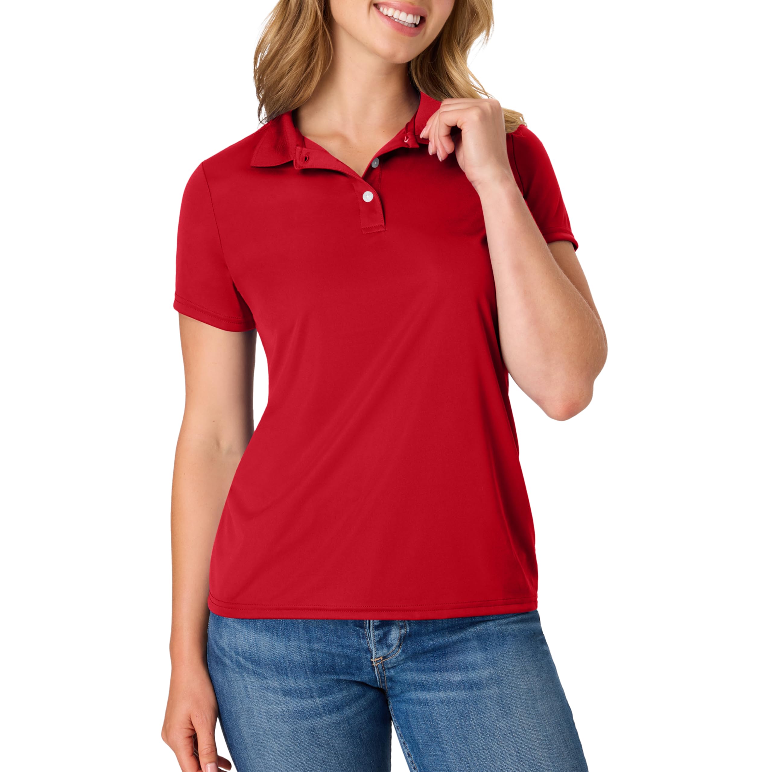 hanes Sport Women's Cool DRI Performance Polo-picture-17