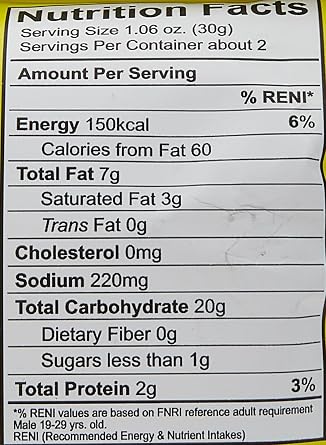 Oishi Baked Potato Fries 1.76oz, 4 Pack (Cheese)