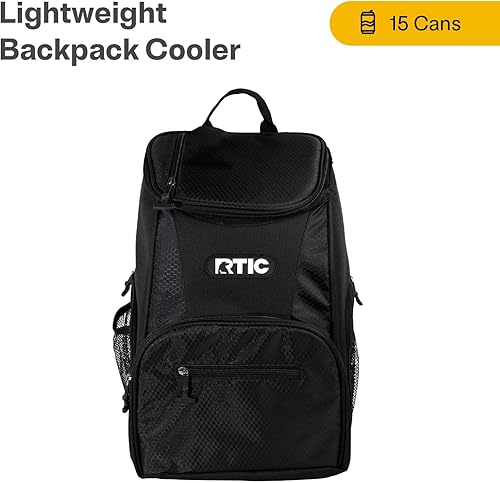 Miniatura 2 de RTIC Mochila térmica ligera, bolsa térmica portátil, para hombres y mujeres, ideal para viajes de un día, pícnics, camping, senderismo, playa o