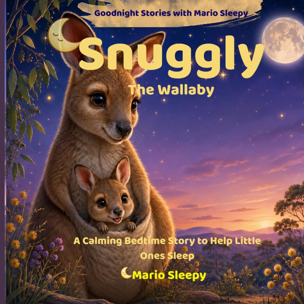 Snuggly the Wallaby: A Calming Bedtime Story to Help Little Ones Sleep (Goodnight Stories with Mario Sleepy)