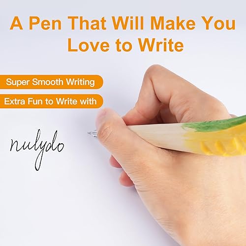 Miniatura 4 de Bolígrafo de gel de animales tallados en madera 100% hecha a mano  Serpiente verde, lindo material escolar estacionario, suministros de oficina,