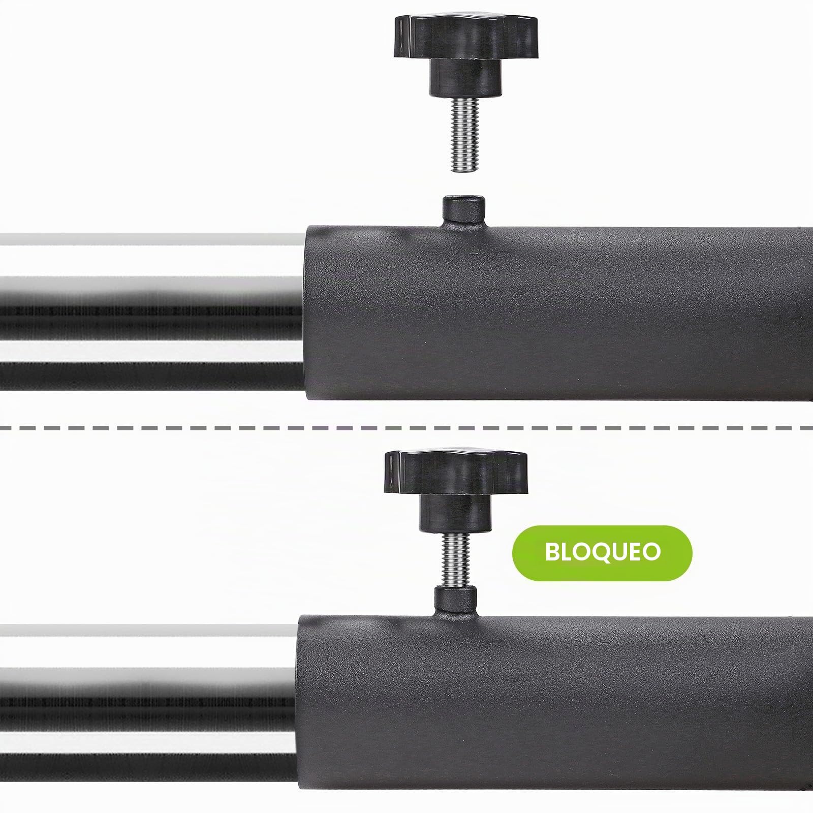 Kipika Viking Press - Accesorio para minas terrestres - Agarre 3 en 1 para entrenamiento versátil, compatible con barra olímpica, gimnasio en casa, esencial para peso muerto, sentadillas y remas